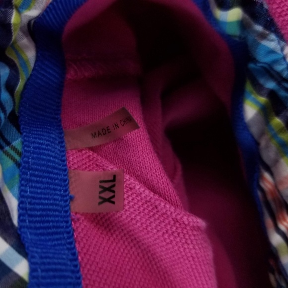 BUGATCHI Mens Short Sleeve Polo Pink Cotton Sz XXL - Picture 8 of 8